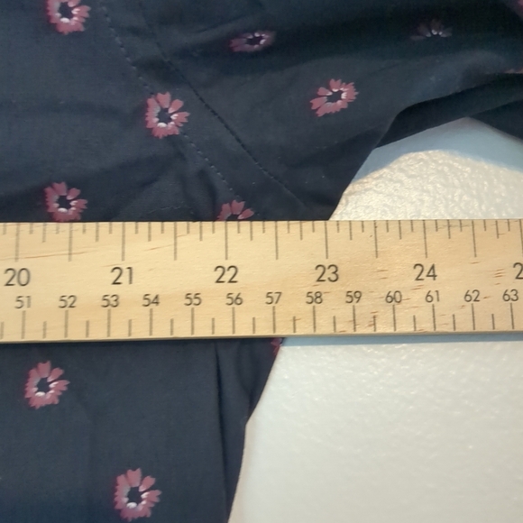 NWT Ted Baker Shirt Men's Large Black Floral Luxury Flipp Cuff Button Down - Picture 8 of 10